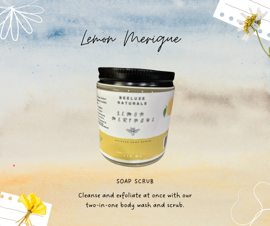 Lemon Merigue Soap Scrub 118 ml