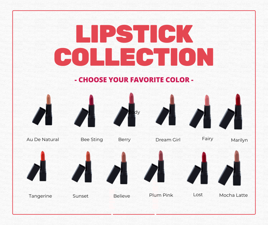 Lipstick Collection-Beeluxe Naturals