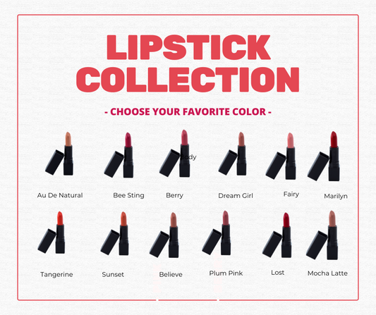 Lipstick Collection-Beeluxe Naturals