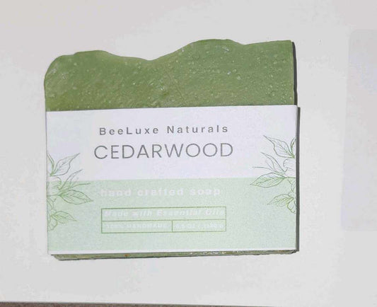 Cedarwood artisan soap 6.5 oz