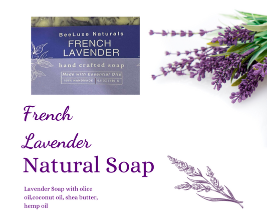 French Lavender Artisan Soap 6.5 oz / 180 g