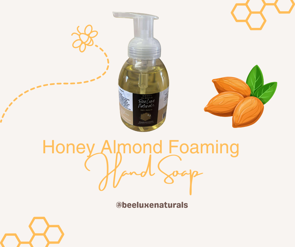 Honey Almond Foaming Hand Soap 10 oz / 296 ml