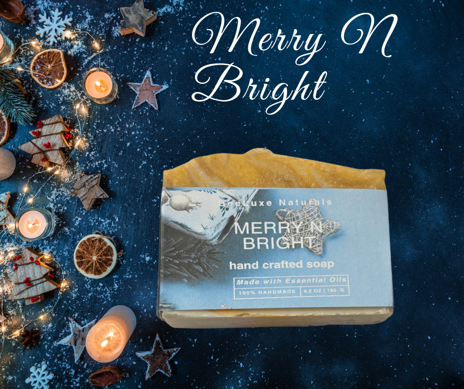 merry n bright artisan  soap