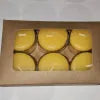 Beeswax Tealights Pack of Six